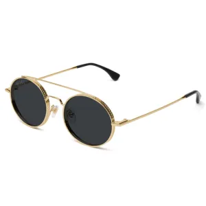 9Five 50-50 24K Gold Sunglasses