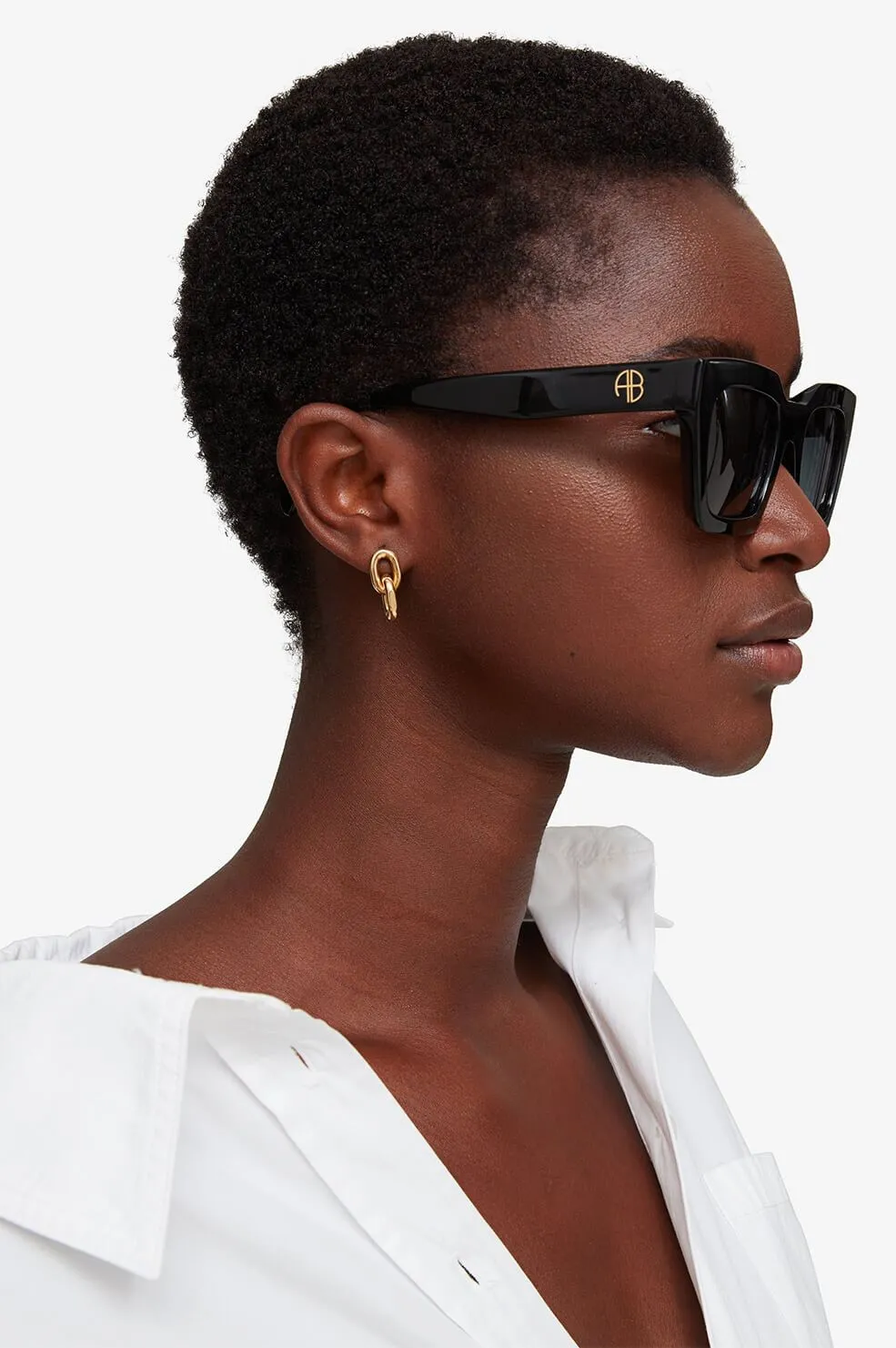 Anine Bing INDIO SUNGLASSES - BLACK