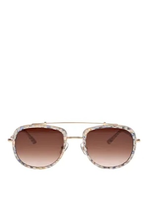 Breton Pincheck Aviator Sunglasses