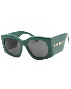 Burberry Green and Dark Grey Sunglasses with Designer Appeal