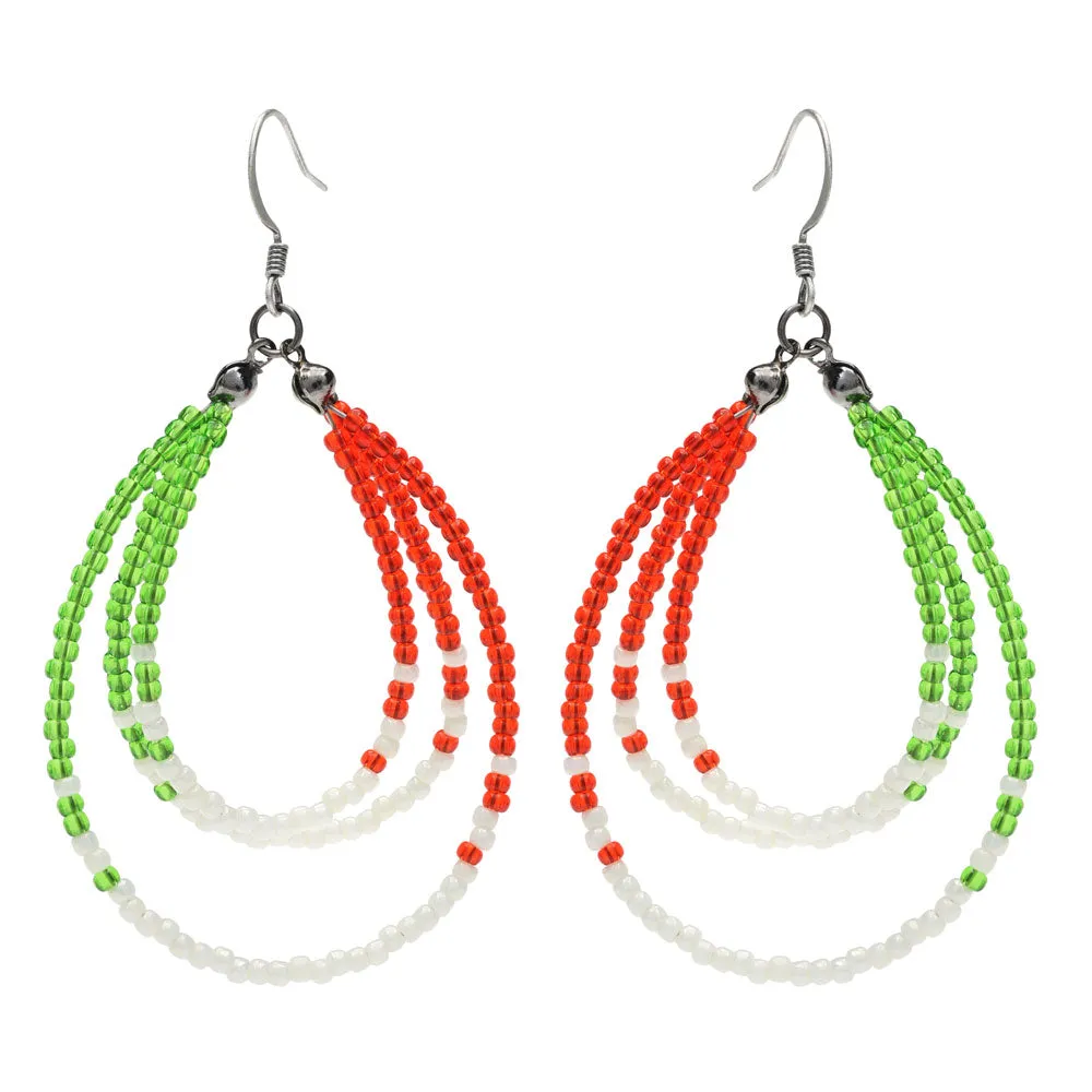 Christmas Hoop Earrings