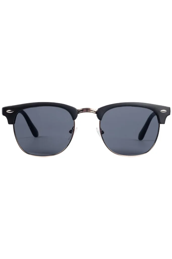 Clubmaster Style Sunglasses _ 152959 _ Black