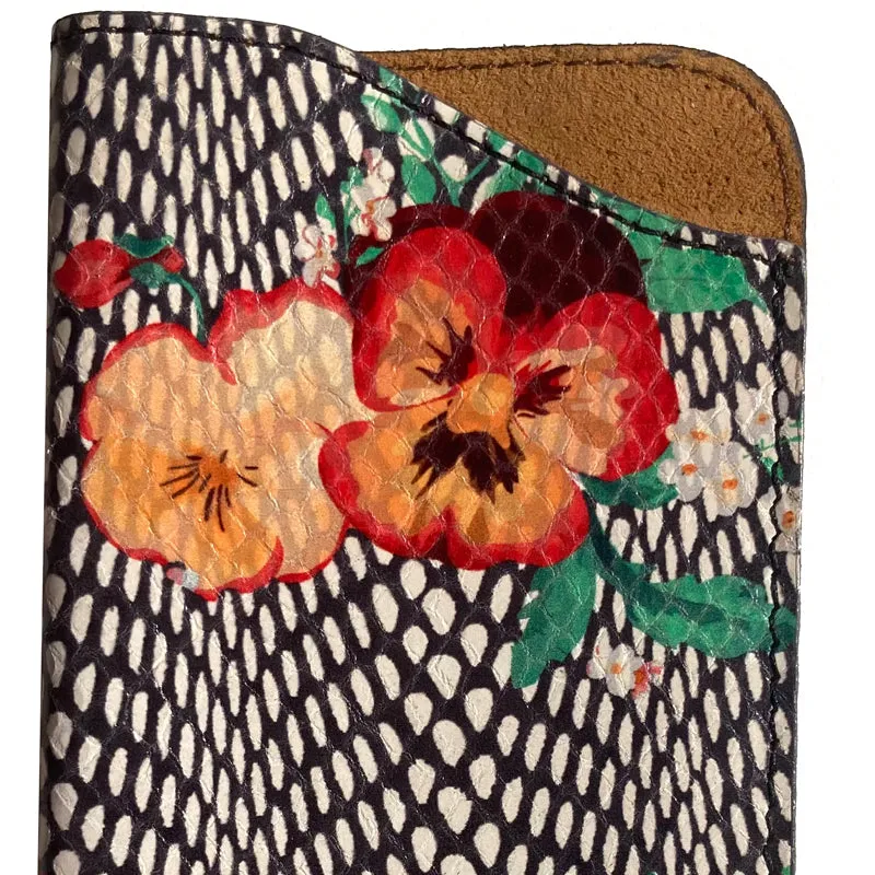 Eyeglass Case - Pansy