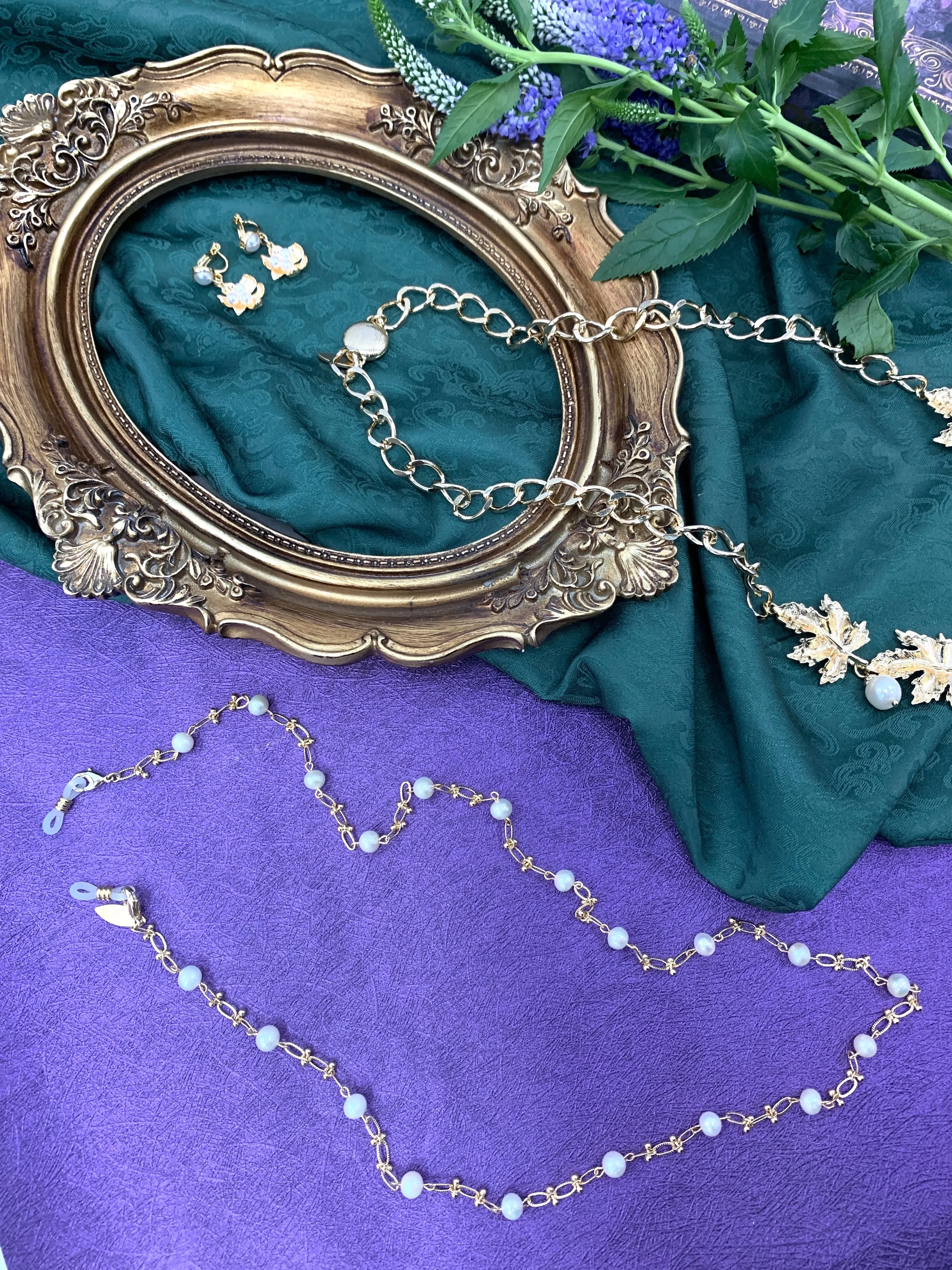 Freshwater Pearls Sunglasses Chain HN012