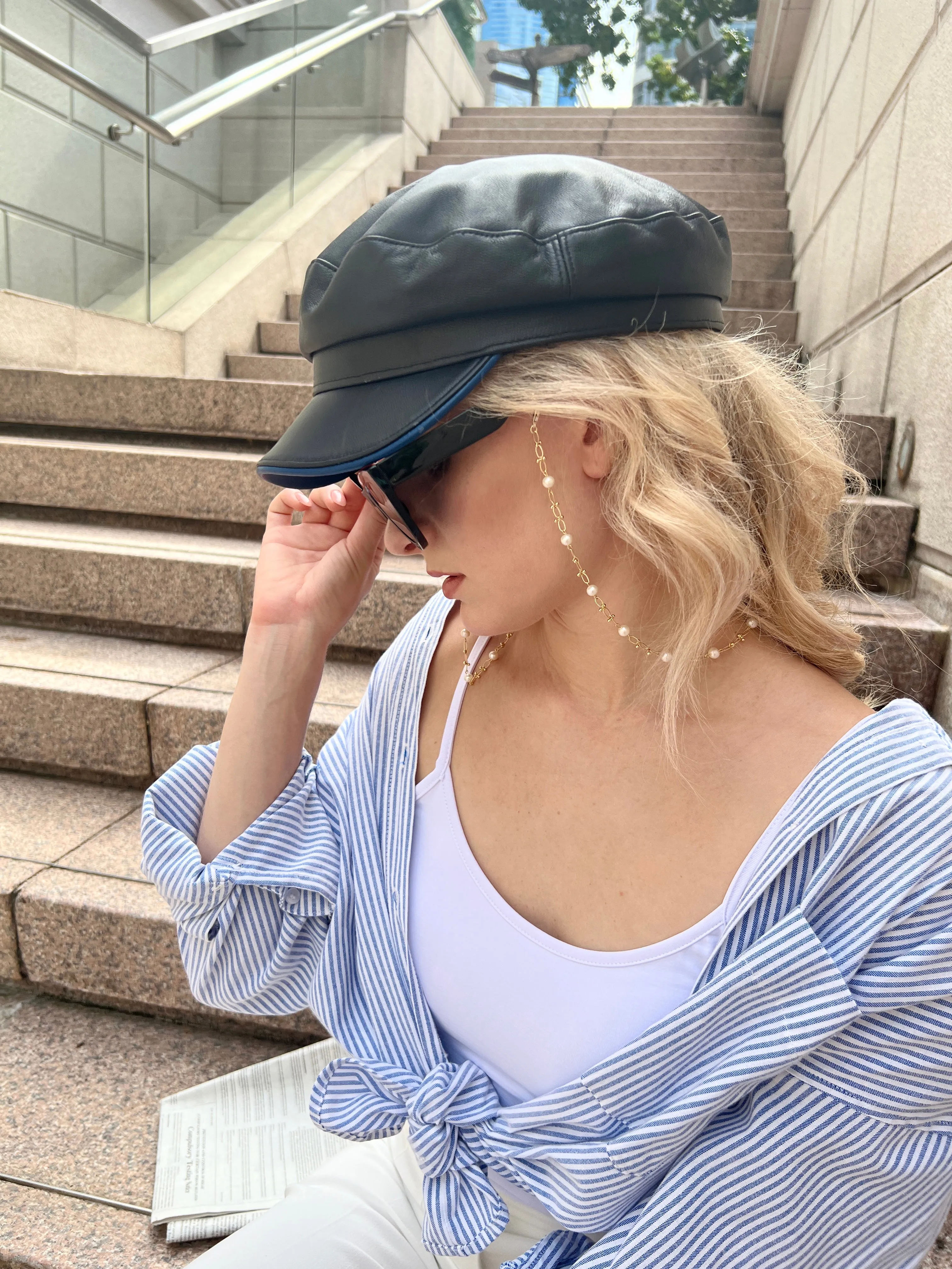 Freshwater Pearls Sunglasses Chain HN012