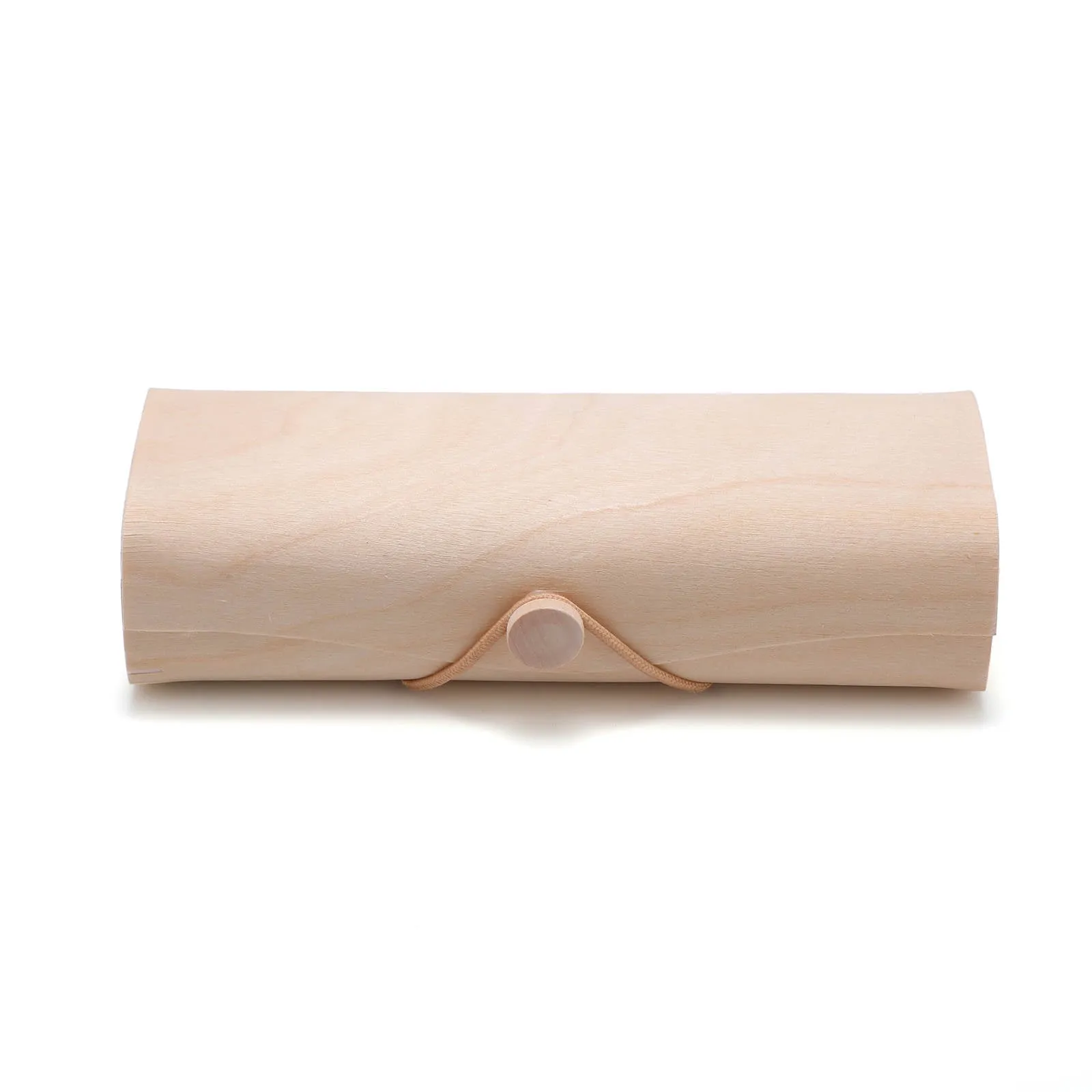 Handcrafted Bamboo Sunglasses with Maroon Stripe Polarized UV400 Lenses