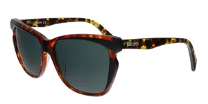 Just Cavalli JC738S 56A Havana Rectangular Sunglasses