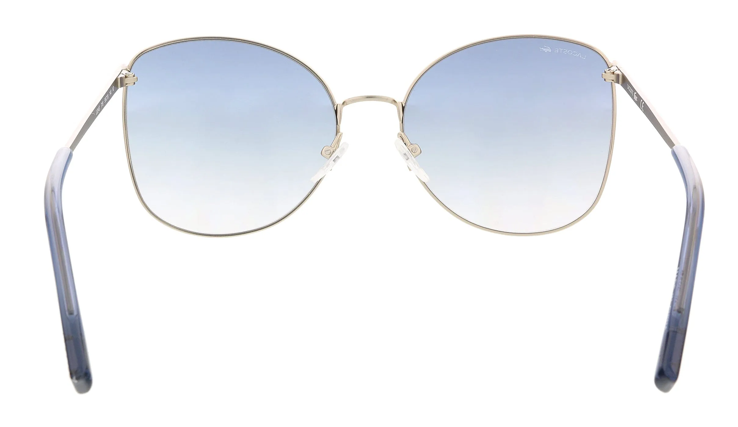 Lacoste L224S 43169 Light Gold Classic Butterfly Sunglasses