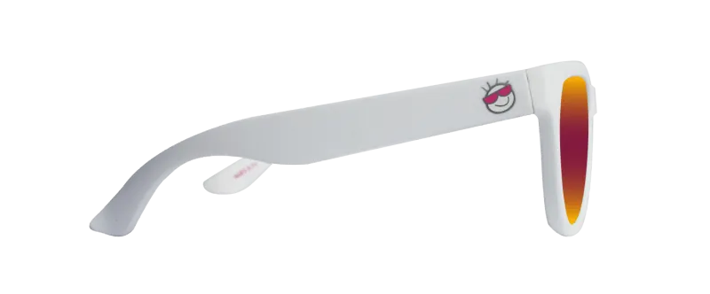 Minishades Polarized Sunglasses Pearl White - Kids'