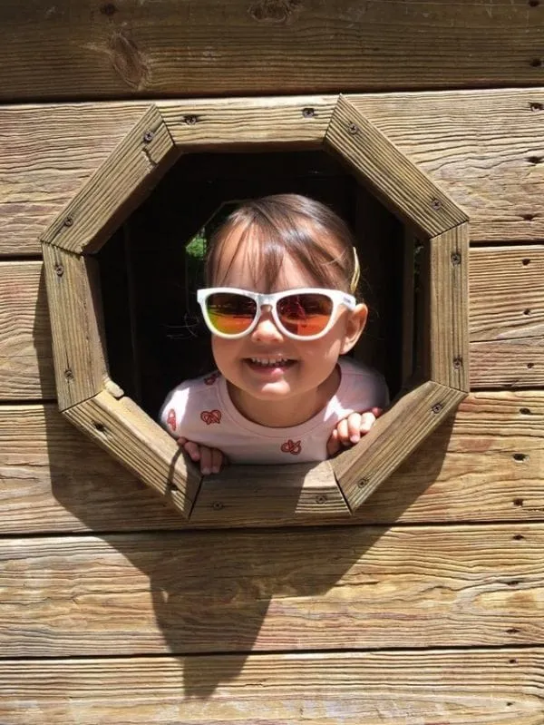 Minishades Polarized Sunglasses Pearl White - Kids'
