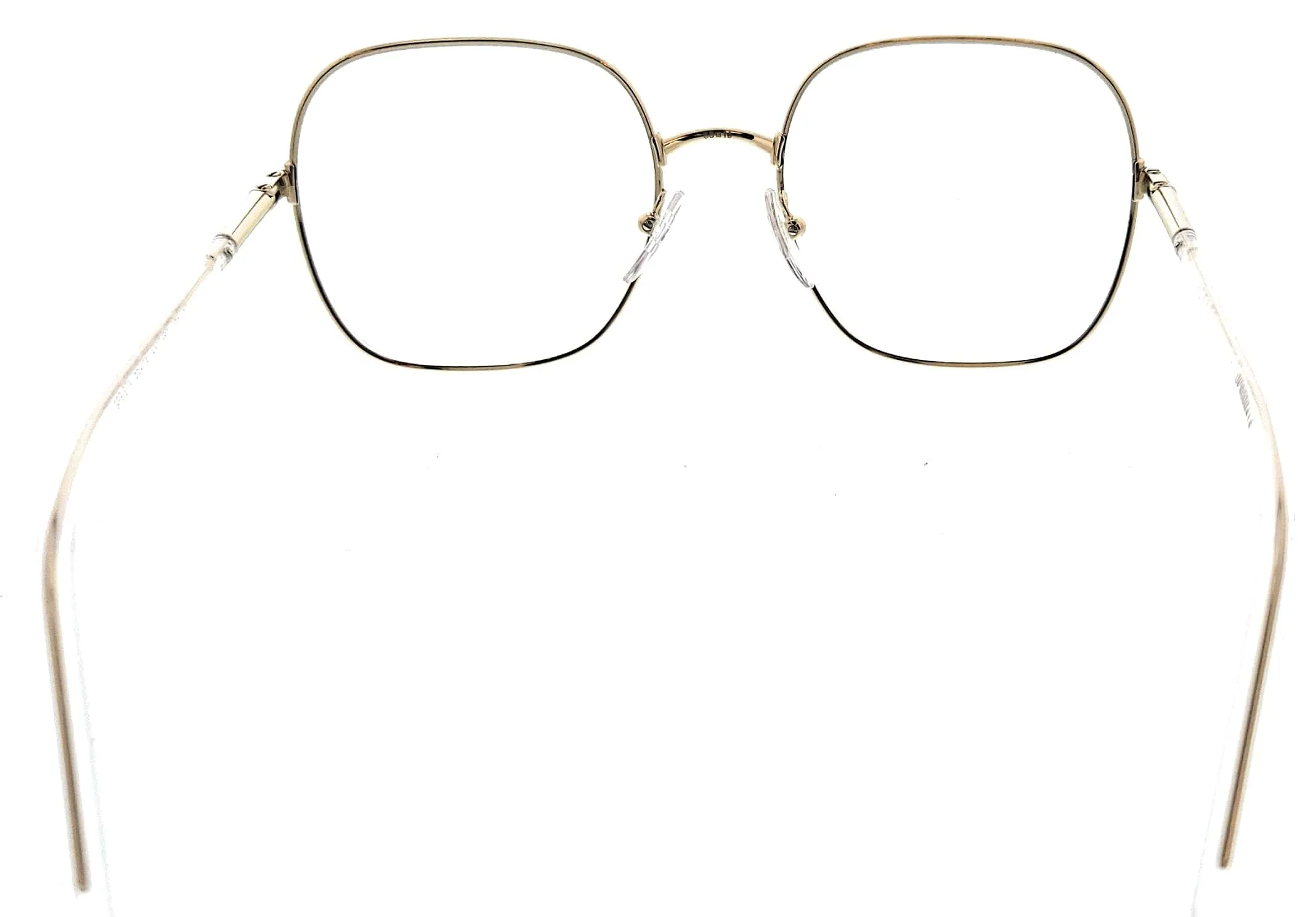 Prada 0PR 67XS ZVN08N Gold Square Sunglasses