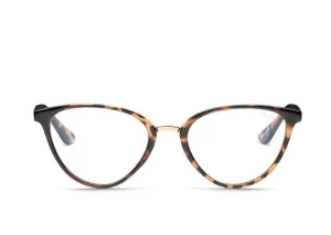 Quay Rumours Glasses Tort/Clear Blue Light