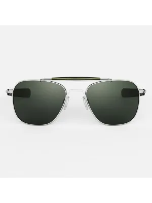 Randolph Aviator II Sunglasses in Bright Chrome