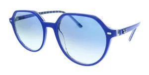 Ray-Ban 0RB2195 13193F Thalia Blue Square Sunglasses