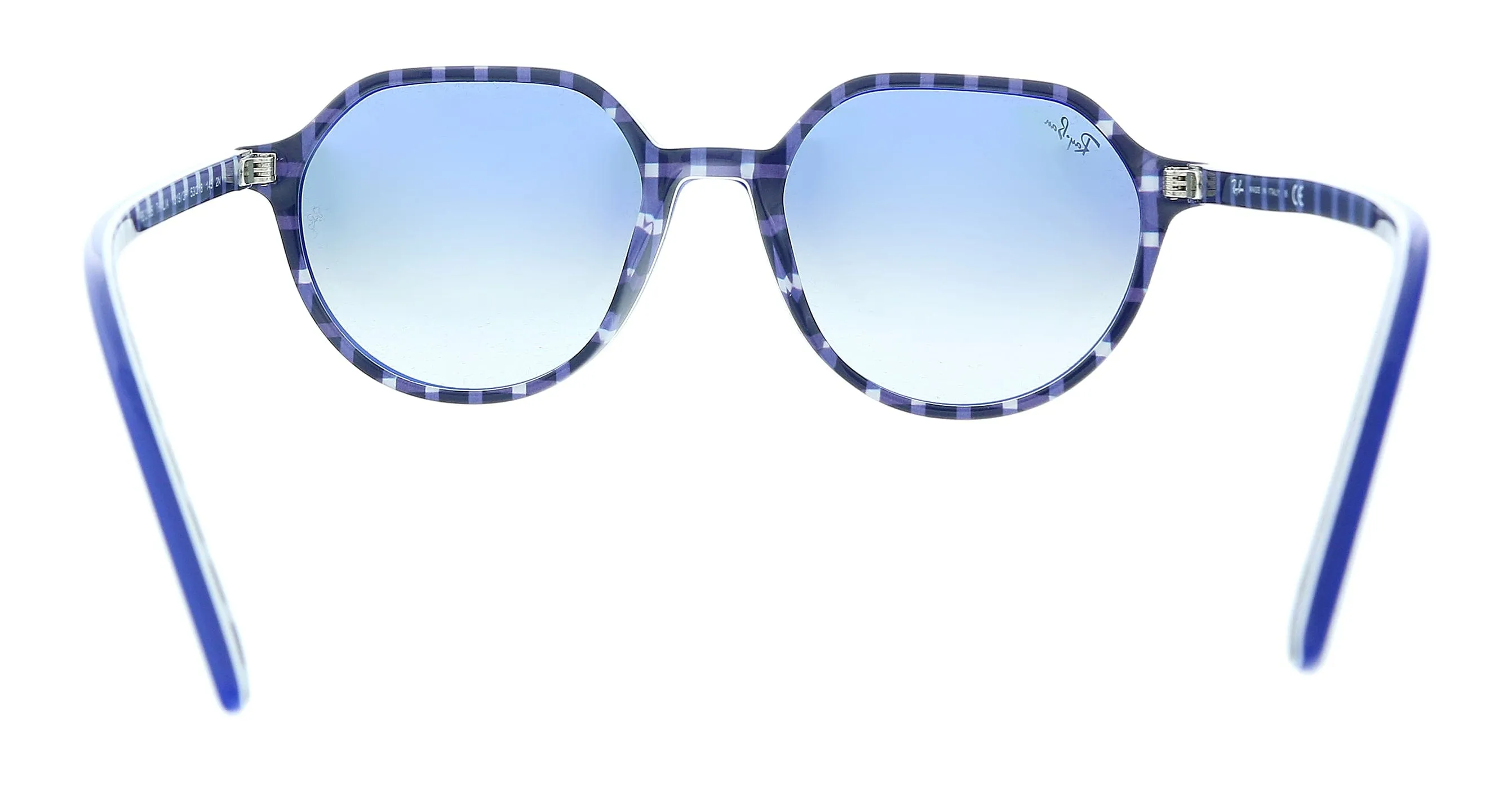 Ray-Ban 0RB2195 13193F Thalia Blue Square Sunglasses
