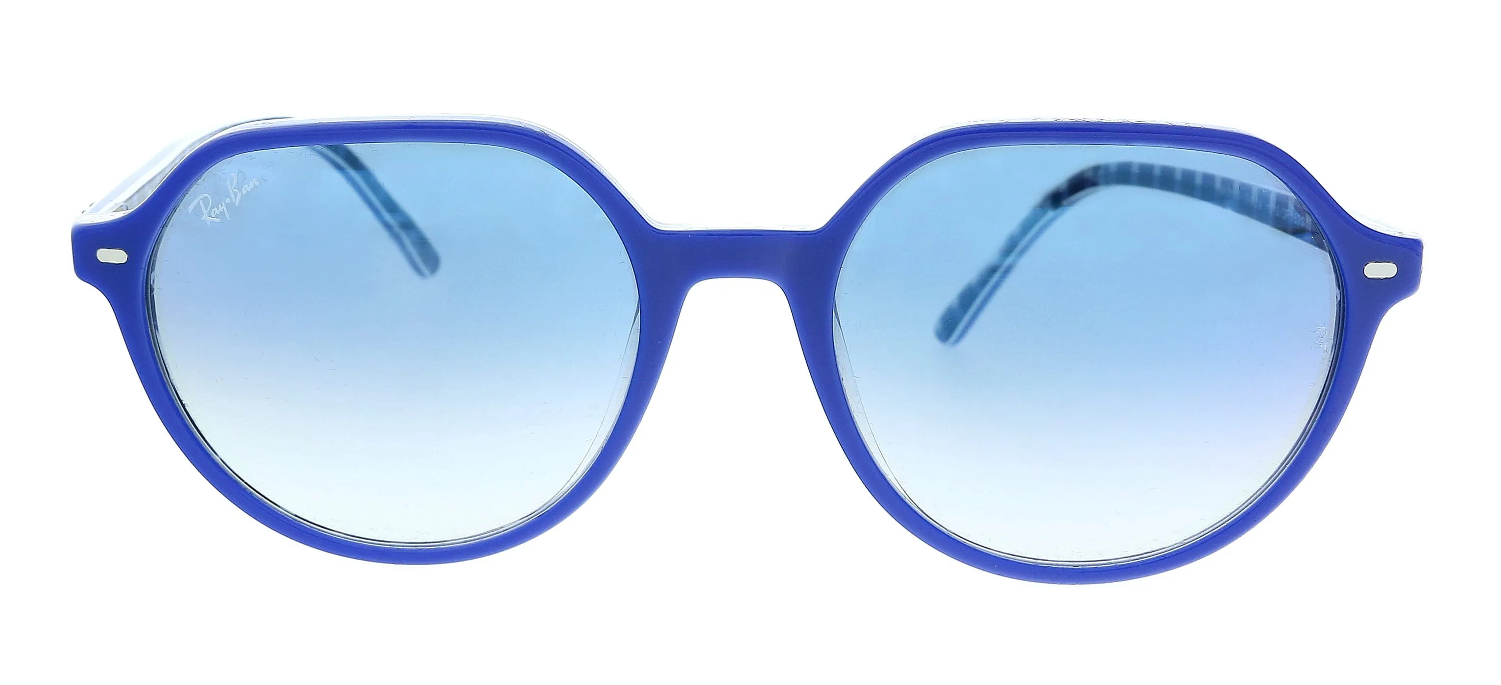 Ray-Ban 0RB2195 13193F Thalia Blue Square Sunglasses