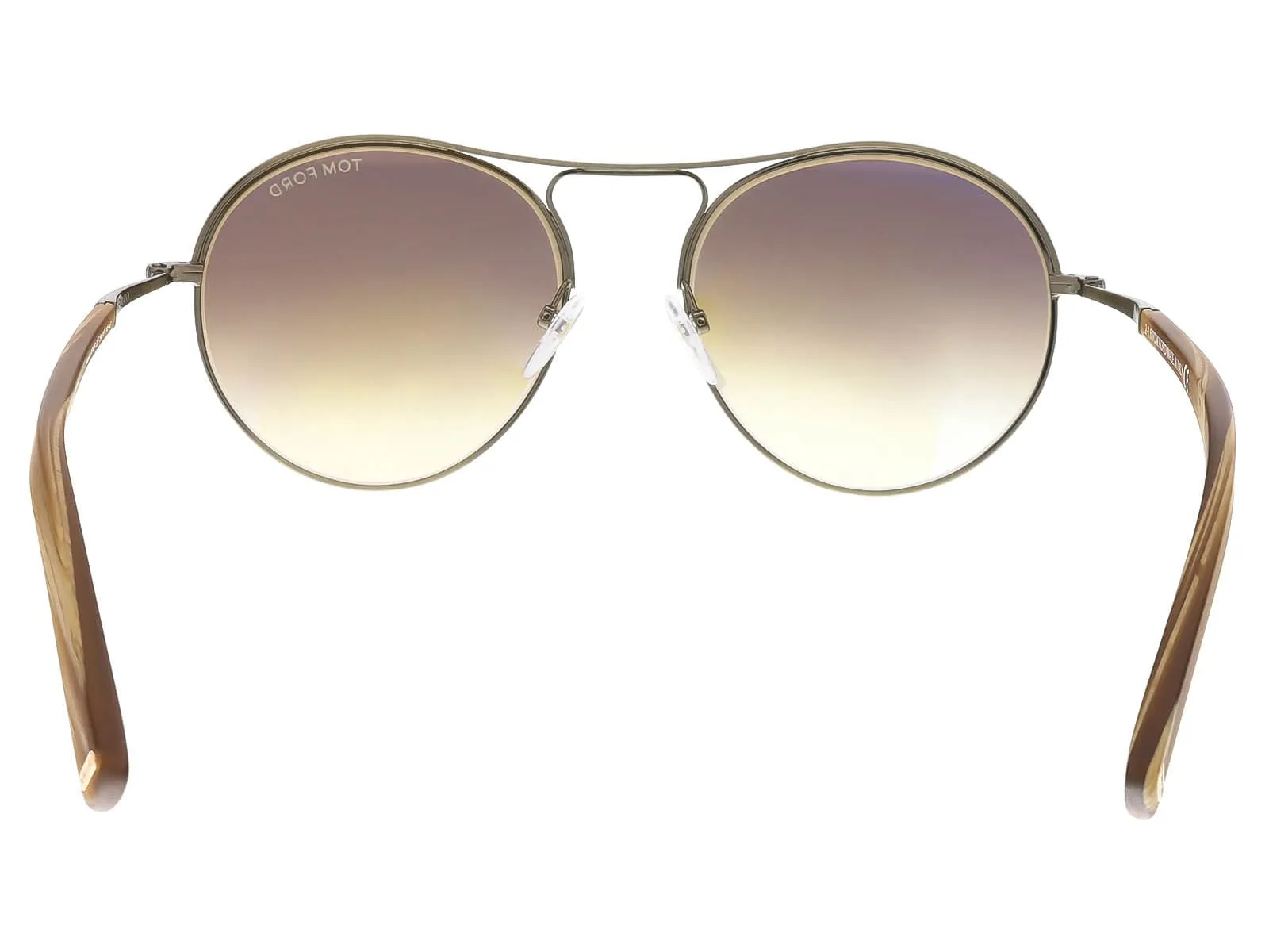 Tom Ford FT0449/S 33F Jessie Bronze/Brown Aviator Sunglasses