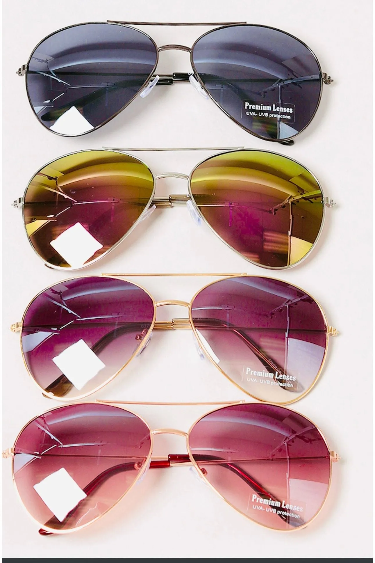 Unisex Aviator Sunglasses